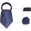 imageAllegra K Mens Polka Dots SelfTied Neck Cravat Tie Ascot Tie Formal Party CravatsNavy Blue White