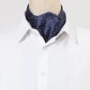 imageAllegra K Mens Polka Dots SelfTied Neck Cravat Tie Ascot Tie Formal Party CravatsNavy Blue White