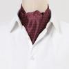 imageAllegra K Mens Polka Dots SelfTied Neck Cravat Tie Ascot Tie Formal Party CravatsWine Red Yellow