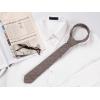 imageAllegra K Mens Self Tied Solid Color Formal Casual Skinny NecktieCoffee