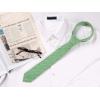 imageAllegra K Mens Self Tied Solid Color Formal Casual Skinny NecktieGreen