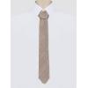 imageAllegra K Mens Self Tied Solid Color Formal Casual Skinny NecktieLight Brown
