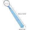 imageAllegra K Mens Skinny Pretied Solid Color Zipper Ties Neck Adjustable Strap Wedding Groom TieSky Blue