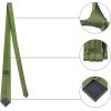 imageAllegra K Mens Solid Color Selftied Stripes Textured Wide Tie Neck Wedding Formal TiesGrass Green