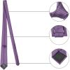 imageAllegra K Mens Solid Color Selftied Stripes Textured Wide Tie Neck Wedding Formal TiesMedium Purple