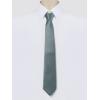 imageAllegra K Mens Solid Color Selftied Stripes Textured Wide Tie Neck Wedding Formal TiesSilver Grey