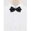 imageAllegra K Mens Striped PreTied Bow Tie Adjustable Neck Bowties Wedding Formal TiesBlack