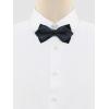 imageAllegra K Mens Striped PreTied Bow Tie Adjustable Neck Bowties Wedding Formal TiesBlue