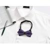 imageAllegra K Mens Striped PreTied Bow Tie Adjustable Neck Bowties Wedding Formal TiesPurple