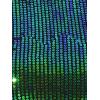 imageAllegra K Metallic Crop Top for Womens Sleeveless Halloween Sparkly Sequin TopsGreen Blue