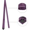 imageAllegra K Necktie PreTied Bowtie and Pocket Square Set Ties for Wedding BusinessDark Purple