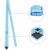 imageAllegra K Necktie PreTied Bowtie and Pocket Square Set Ties for Wedding BusinessSky Blue