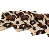 imageAllegra K Skinny Scarf Womens Thin Long Neckscarf Fashion Leopard Print Hairband Waistband Bag Handle AccessoryBeige