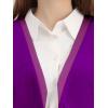 imageAllegra K Waistcoat for Womens Steampunk Velvet Vintage 2025 Sleeveless Blazer Dressy Suit VestsPurple