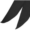 imageAllegra K Women Plain Solid Color Pure Skinny Scarf Scarves Long Neckerchief Hair BandBlack