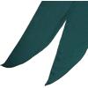 imageAllegra K Women Plain Solid Color Pure Skinny Scarf Scarves Long Neckerchief Hair BandDark Green
