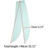 imageAllegra K Women Plain Solid Color Pure Skinny Scarf Scarves Long Neckerchief Hair BandMint