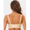 imageAllegra K Womens Bandeau Bra Wirefree NonSlip Tube Top Removable Straps Strapless Bras