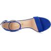 imageAllegra K Womens Open Toe Block Heel Ankle Strap SandalsDark Blue