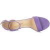 imageAllegra K Womens Open Toe Block Heel Ankle Strap SandalsPurple