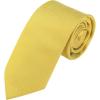 imageAllegra K Mens Solid Color Selftied Stripes Textured Wide Tie Neck Wedding Formal TiesYellow