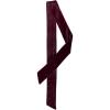 imageAllegra K Women Vintage Velvet Skinny Neck Scarves Solid Color Long Neckerchief Hairband Narrow WaistbandWine Red