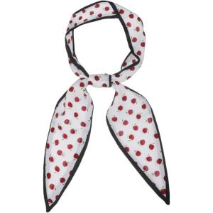 imageAllegra K Ladies Fashion Skinny Scarves Hair Band Ribbon Bag Accessory NeckerchiefBlack