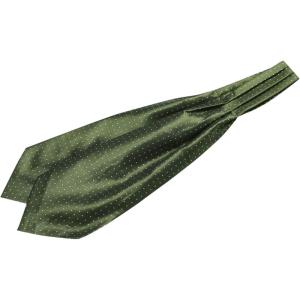 imageAllegra K Mens Polka Dots SelfTied Neck Cravat Tie Ascot Tie Formal Party CravatsGreen