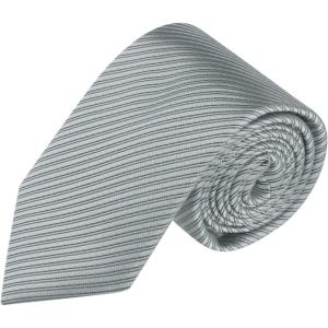 imageAllegra K Mens Solid Color Selftied Stripes Textured Wide Tie Neck Wedding Formal TiesCement Grey