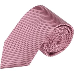imageAllegra K Mens Solid Color Selftied Stripes Textured Wide Tie Neck Wedding Formal TiesDusty Pink
