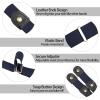 imageAllegra K Invisible Elastic Belt for Women Belts Snap Button Belts for Jeans Pants No BuckleNavy Blue