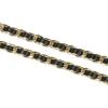 imageAllegra K Rhinestone Belt for Women Sparkle Chain Plus Size Waist Belt for Jeans Tunic DressesBlack Gold