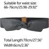 imageAllegra K Women Wide Elastic Waist Belts Bow Knot Belts Snap ButtonNavy Blue