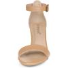 imageAllegra K Womens Ankle Strap Kitten Heel SandalsNude