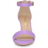 imageAllegra K Womens Ankle Strap Kitten Heel SandalsPurple