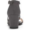 imageAllegra K Womens Ankle Strap Open Toe SandalsGrey