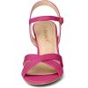 imageAllegra K Womens Cross Straps Kitten Heel SandalsHot Pink