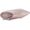 imageAllegra K Womens Glitter Pointed Toe Stiletto Heel Ankle BootsLight Pink