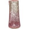 imageAllegra K Womens Glitter Pointed Toe Stiletto Heel Ankle BootsSilver Pink