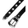 imageAllegra K Womens Grommet Skinny Waist Belt for Dresses Metal Pin Buckle Belts Plus Size