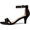 imageAllegra K Womens Kitten Heel Ankle Strap Sandals ShoesBlack