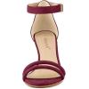 imageAllegra K Womens Kitten Heel Ankle Strap Sandals ShoesBurgundy