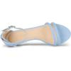 imageAllegra K Womens Kitten Heel Ankle Strap Sandals ShoesSky Blue