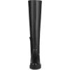 imageAllegra K Womens Platform Round Toe Lug Sole Chunky Low Heel Over Knee Thigh High BootsBlack