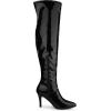 imageAllegra K Womens Pointed Toe Stiletto Heels Over The Knee High BootsBlack