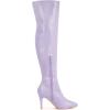 imageAllegra K Womens Pointed Toe Stiletto Heels Over The Knee High BootsPurple