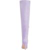 imageAllegra K Womens Pointed Toe Stiletto Heels Over The Knee High BootsPurple
