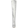 imageAllegra K Womens Pointed Toe Stiletto Heels Over The Knee High BootsSilver
