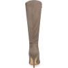 imageAllegra K Womens Pointed Toe Stiletto Heels Taupe Knee High Boot 8 M US