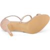 imageAllegra K Womens Rhinestone Ankle Strap Stiletto High Dust Pink Heels Sandals 6 M US